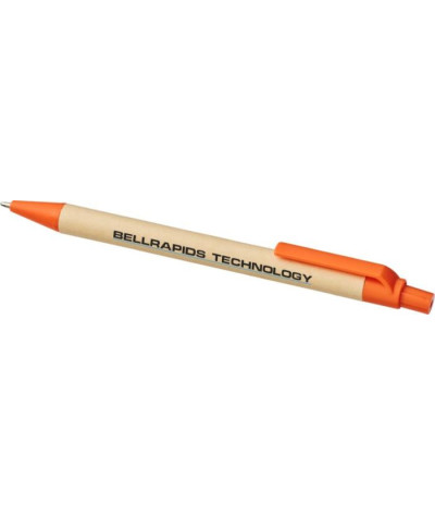 ADT Berk ballpoint pen in recycled cardboard