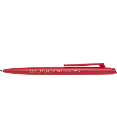 ADT Ipe ballpoint pen made of RCS certified recycled material (blue colour...