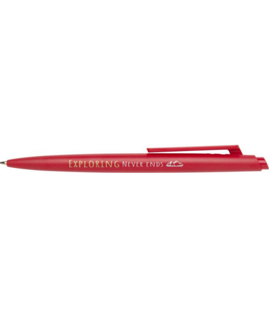 ADT Ipe ballpoint pen made of RCS certified recycled material (blue colour...