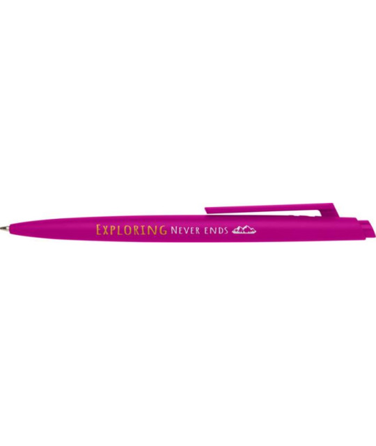 ADT Ipe ballpoint pen made of RCS certified recycled material (blue colour...