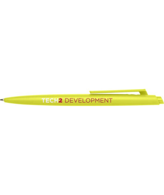 ADT Ipe ballpoint pen made of RCS certified recycled material (blue colour...