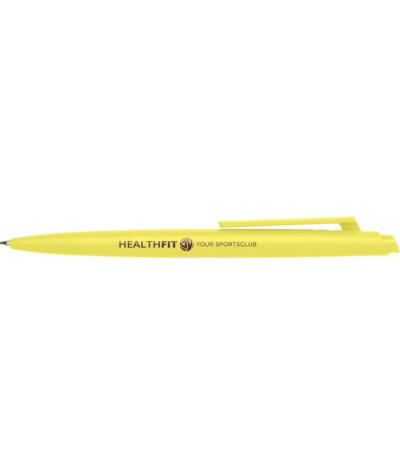 ADT Ipe ballpoint pen made of RCS certified recycled material (blue colour...