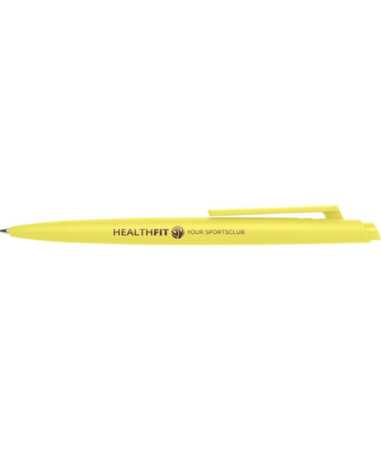 ADT Ipe ballpoint pen made of RCS certified recycled material (blue colour...