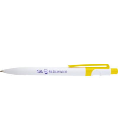 ADT Unica recycled plastic ballpoint pen (blue ink)