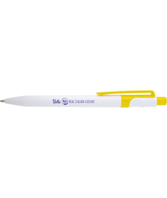 ADT Unica recycled plastic ballpoint pen (blue ink)