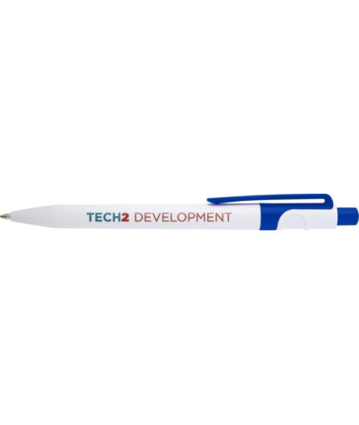 ADT Unica recycled plastic ballpoint pen (blue ink)