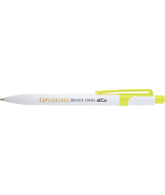 ADT Unica recycled plastic ballpoint pen (blue ink)