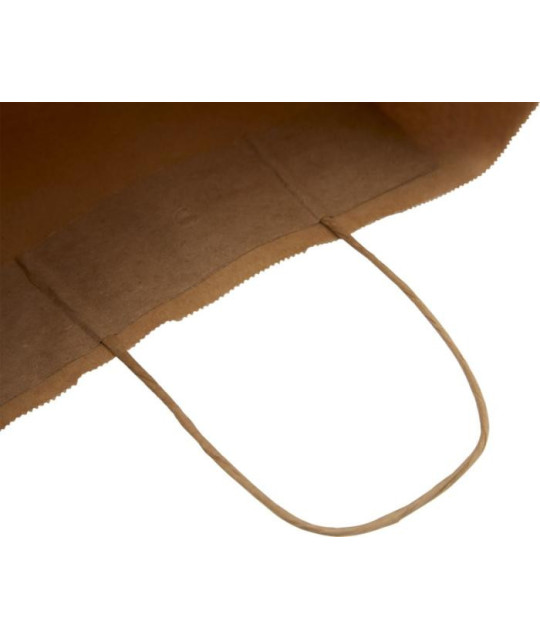ADT Kraftpapperspåse, 25x11x32 cm, 80 g/m2 med tvinnade handtag | A...