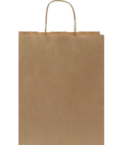 ADT Kraftpapperspåse, 25x11x32 cm, 80 g/m2 med tvinnade handtag | A...