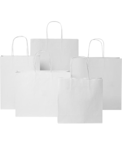 ADT Kraftpapperspåse, 24x9x32 cm, 120 g/m2 med tvinnade handtag