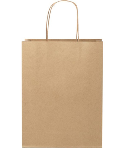 ADT Kraftpapperspåse, 24x9x32 cm, 120 g/m2 med tvinnade handtag | A...