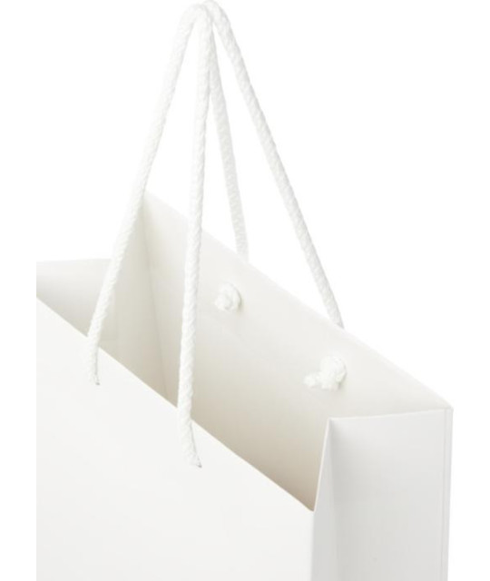 ADT Handgjord 170 g/m2 påse i integra-papper med plasthandtag, 18x9...
