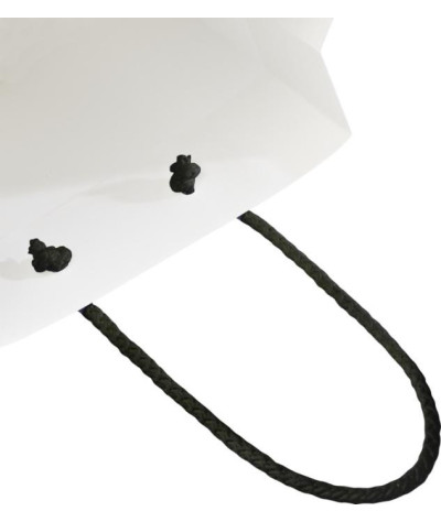 ADT Handgjord 170 g/m2 påse i integra-papper med plasthandtag, 18x9...