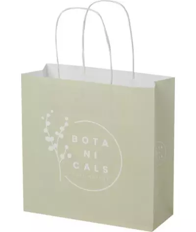 ADT Kraftpapperspåse, 24x9x24 cm, 120 g/m2 med tvinnade handtag | A...