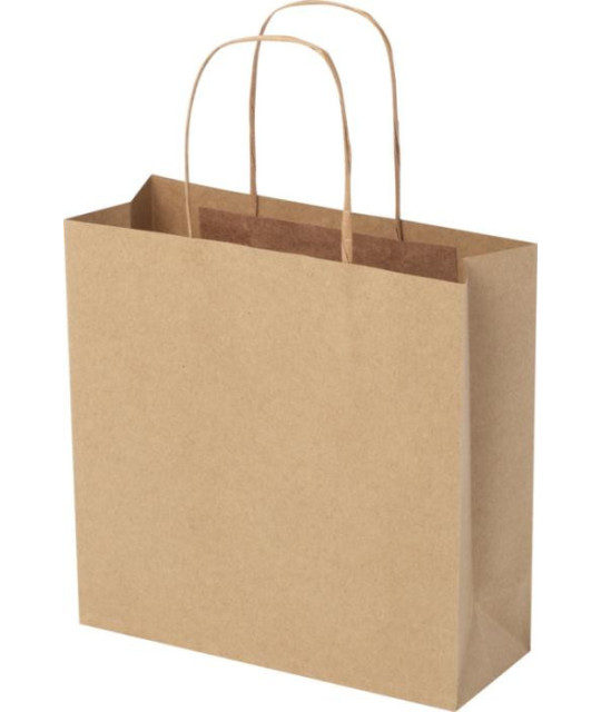ADT Kraftpapperspåse, 24x9x24 cm, 120 g/m2 med tvinnade handtag | A...