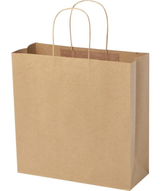ADT Kraftpapperspåse, 31x12x31 cm, 120 g/m2 med tvinnade handtag