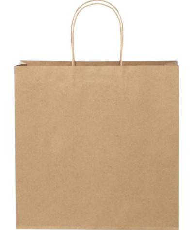 ADT Kraftpapperspåse, 31x12x31 cm, 120 g/m2 med tvinnade handtag
