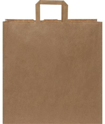 ADT Kraftpapperspåse, 34x20x35 cm, 80-90 g/m2 med platta handtag | ...