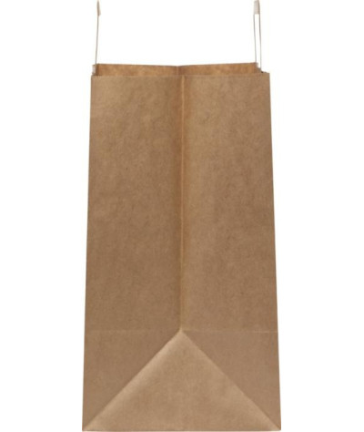 ADT Kraftpapperspåse, 34x20x35 cm, 80-90 g/m2 med platta handtag | ...