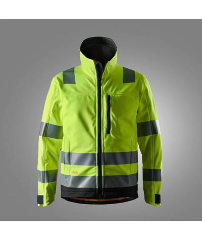 Warning jacket in softshell, warning class 3