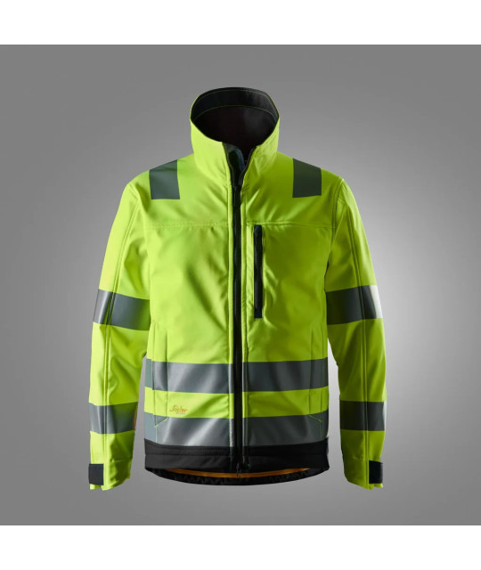 Snickers Workwear Varseljacka i softshell, varsel klass 3 Snickers ...