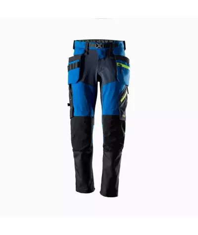Snickers Workwear Softshellbyxa med stretch och avtagbara hölsterfi...