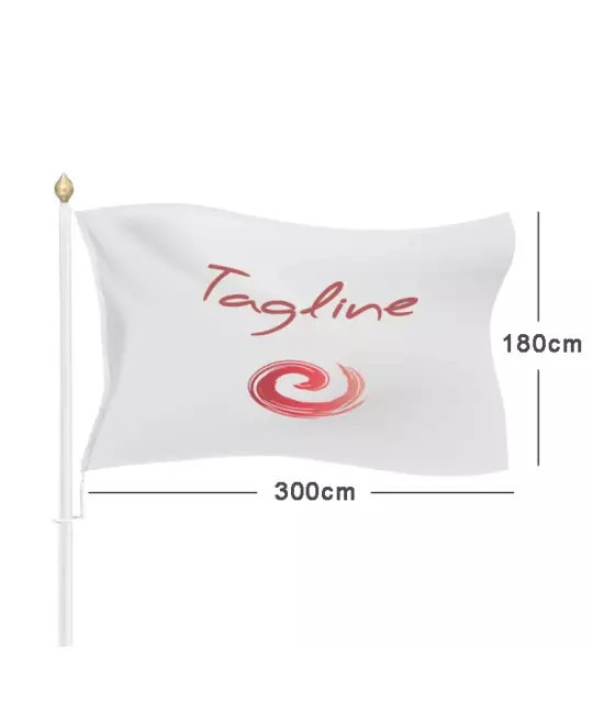 ADT Liggande Flagga 300x180 cm för flaggstång, 160g rPET-Pro | ADT ...