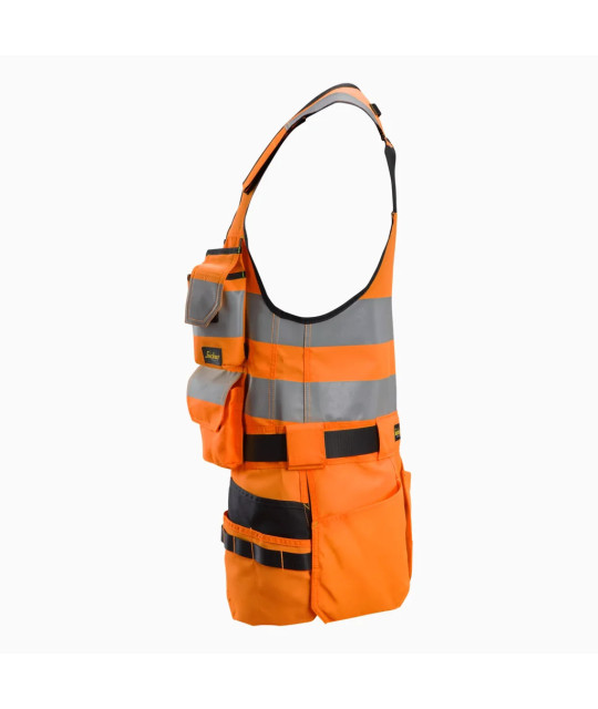 Tool vest, high-visibility clothing class 1