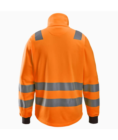 High-visibility jacket class 2/3 with full-length zipper