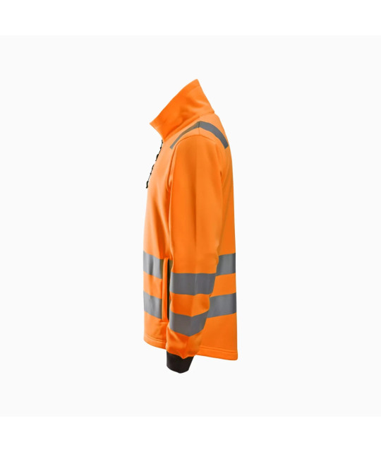 High-visibility jacket class 2/3 with full-length zipper