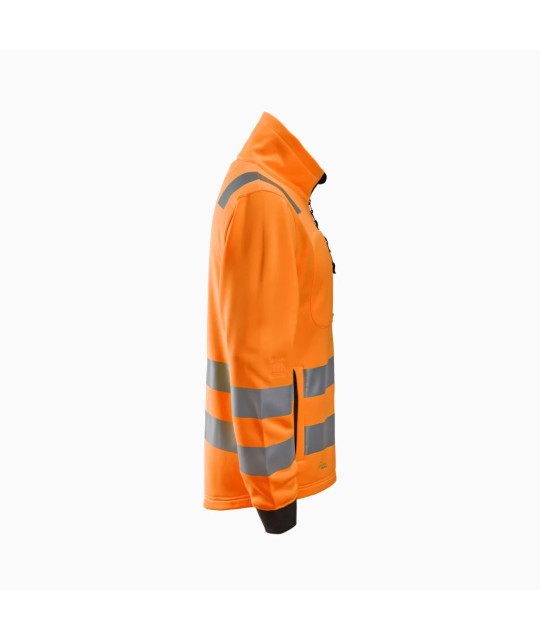 High-visibility jacket class 2/3 with full-length zipper
