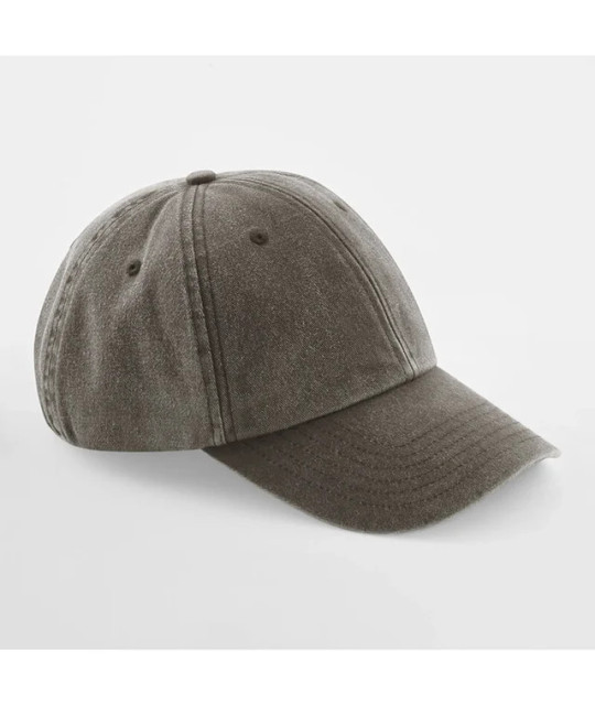 Beechfield Low Profile Vintage Cap | ADT Tryck