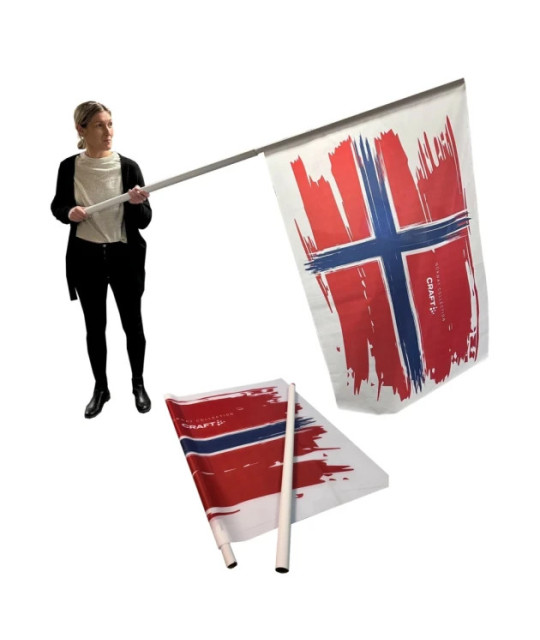 ADT Supporterflagga delbar | ADT Tryck