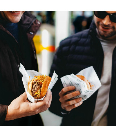 ADT Hamburgerficka med tryck | ADT Tryck
