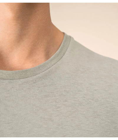 SPASSO Eco-Friendly Unisex Organic Cotton and Linen T-shirt