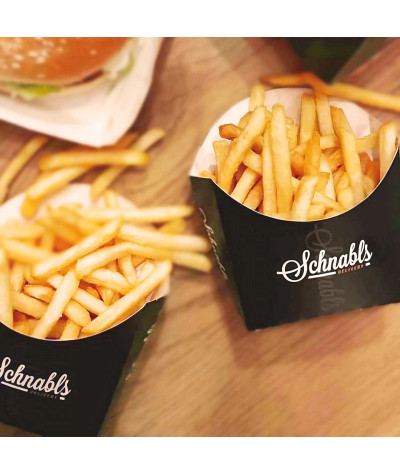 ADT Pommes frites bägare med tryck | ADT Tryck