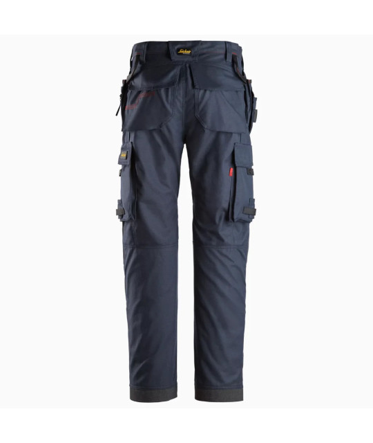 Work trousers with holster pockets