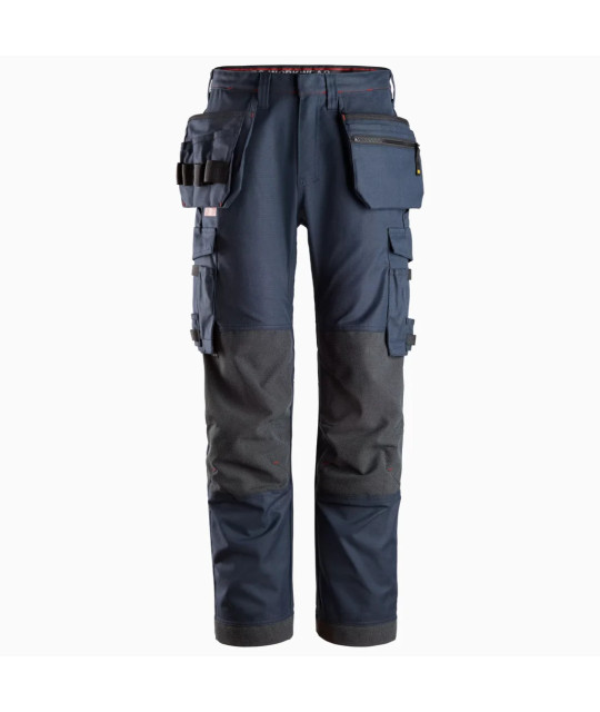 Work trousers with holster pockets