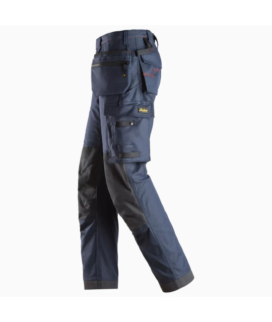 Work trousers with holster pockets