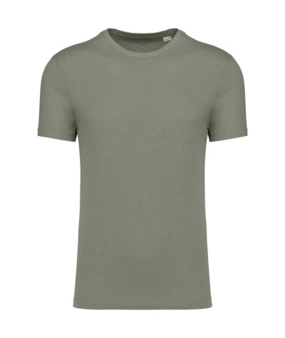 SPASSO Eco-Friendly Unisex Organic Cotton and Linen T-shirt | ADT T...