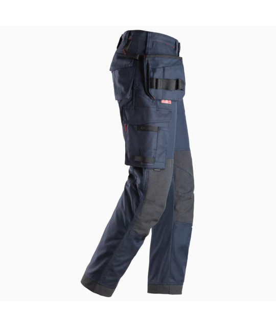 Work trousers with holster pockets
