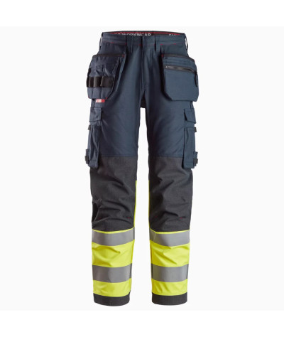 High-visibility trousers with holster pockets, 1 o'clock