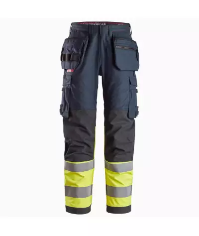 Snickers Workwear Varselbyxa med hölsterfickor, klass 1, Snickers W...