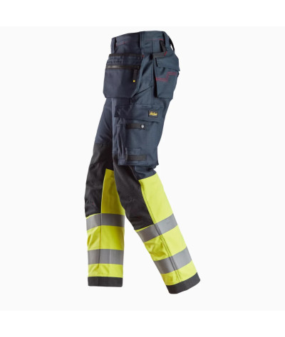 Snickers Workwear Varselbyxa med hölsterfickor, klass 1, Snickers W...