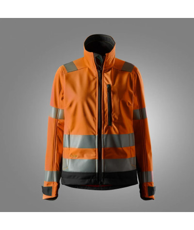 Snickers Workwear Varseljacka i softshell i dammodell, klass 2/3, S...