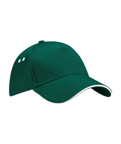 Beechfield Ultimate 5 Panel Cap - Sandwich Peak | ADT Tryck