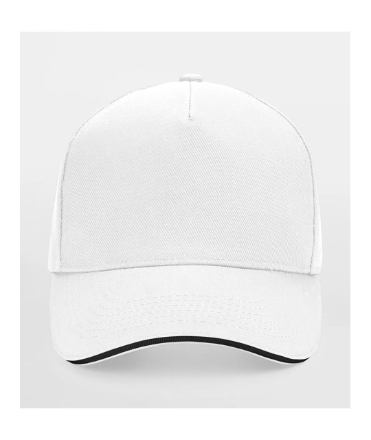Beechfield Ultimate 5 Panel Cap - Sandwich Peak | ADT Tryck