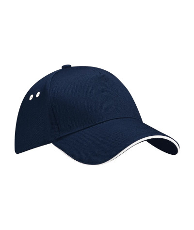 Beechfield Ultimate 5 Panel Cap - Sandwich Peak | ADT Tryck