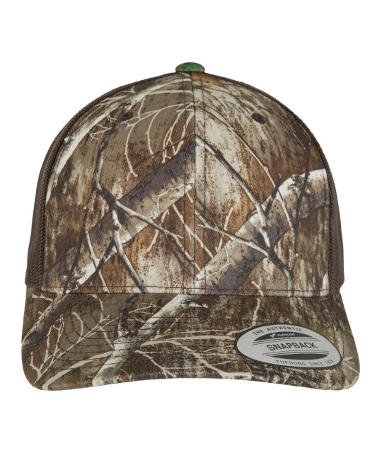 Flexfit Yupoong RealTree Camo Retro Trucker Cap | ADT Tryck