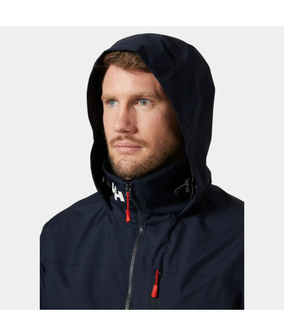 Helly Hansen Sport Men's Crew Hooded Sailing Jacket 2.0 | ADT Tryck